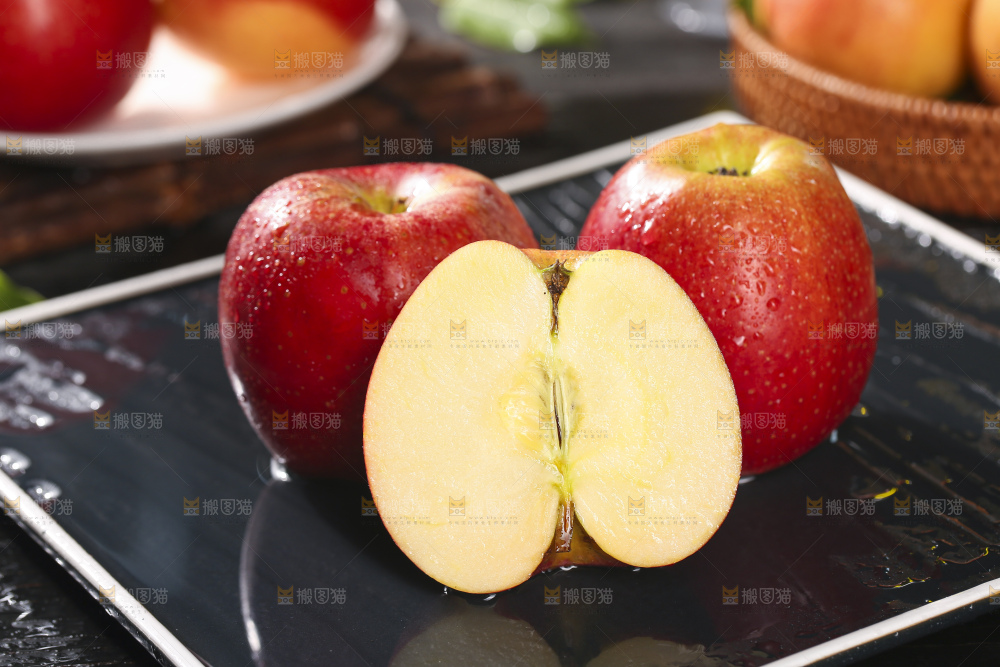深底上的高原红苹果