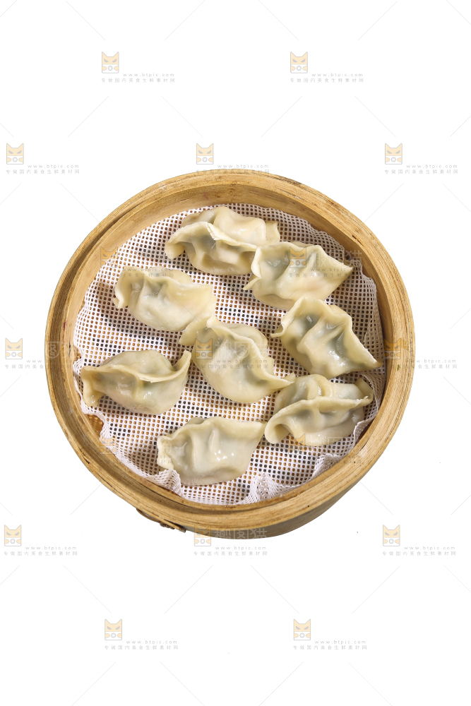 盘子里的手工水饺