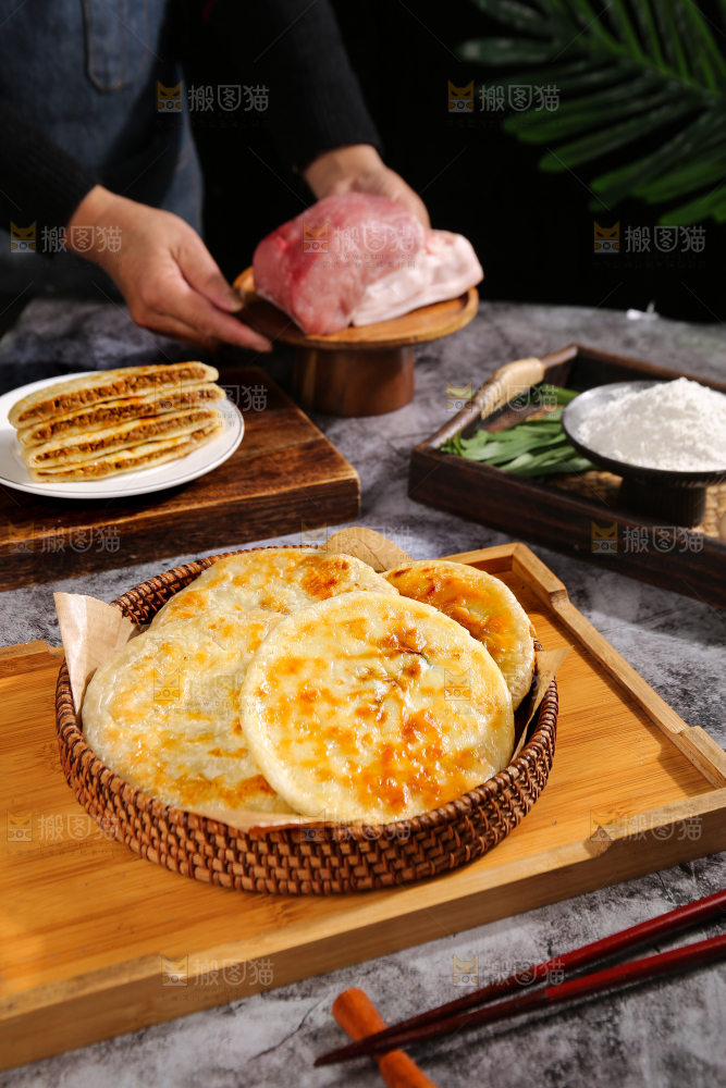 深底上的牛肉馅饼