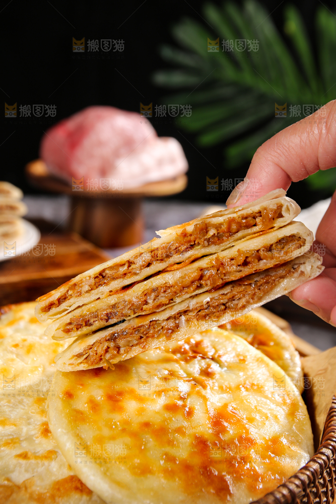 深底上的牛肉馅饼