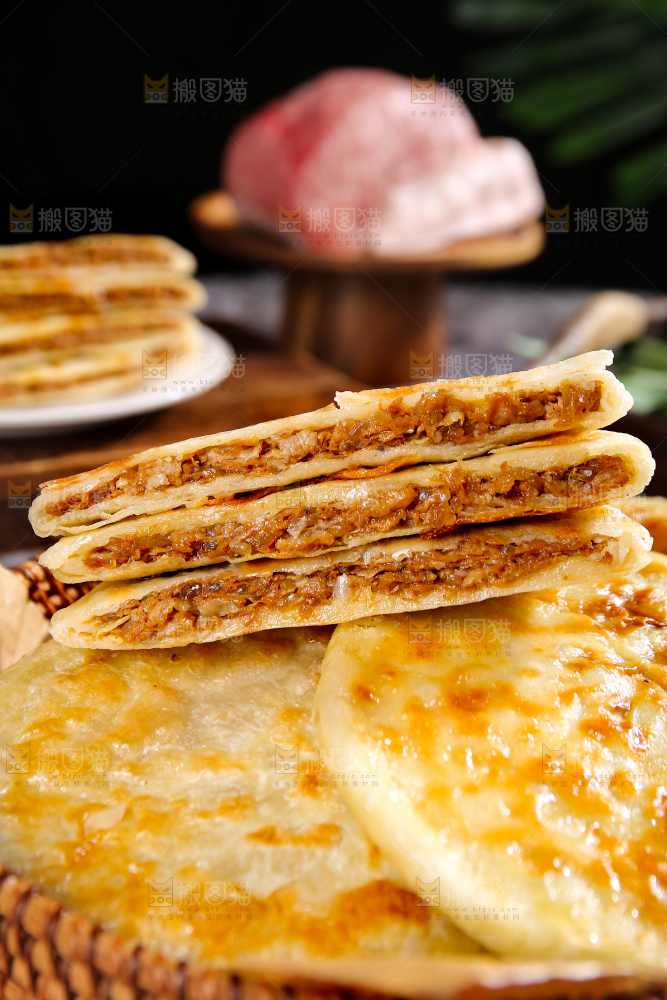 深底上的牛肉馅饼