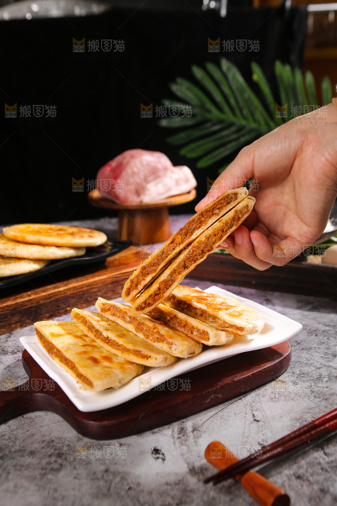 深底上的牛肉馅饼