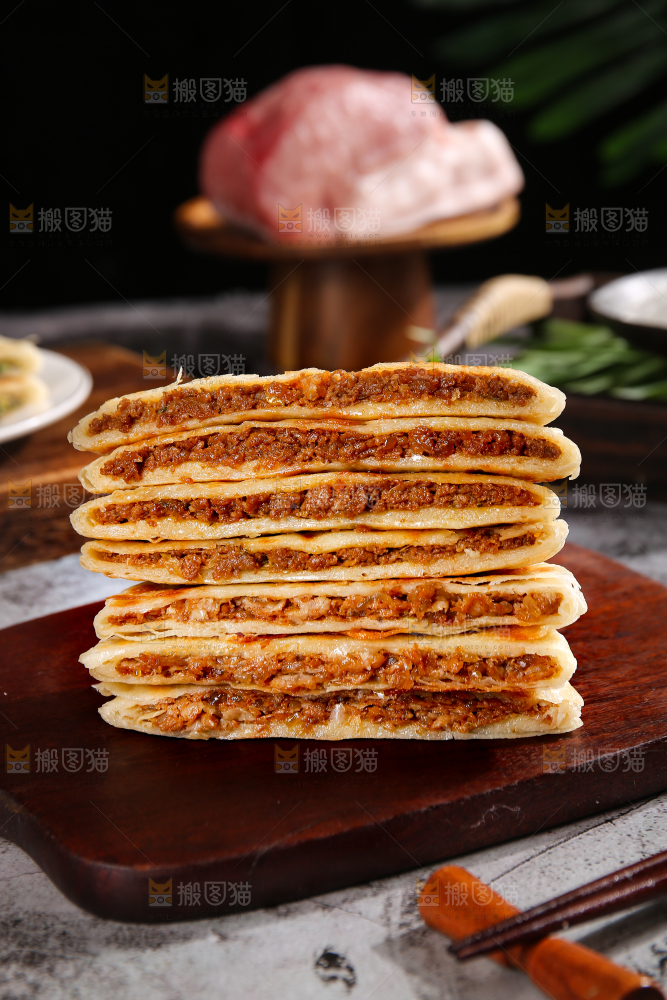 深底上的牛肉馅饼