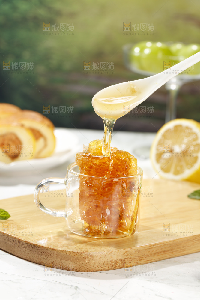 浅底上的蜂巢蜜