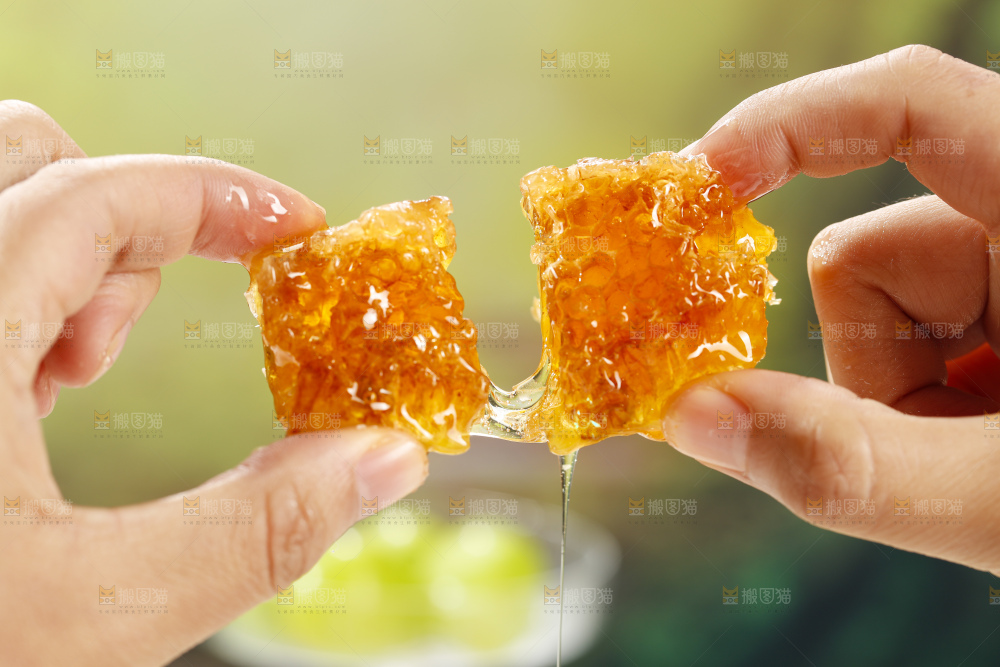 浅底上的蜂巢蜜