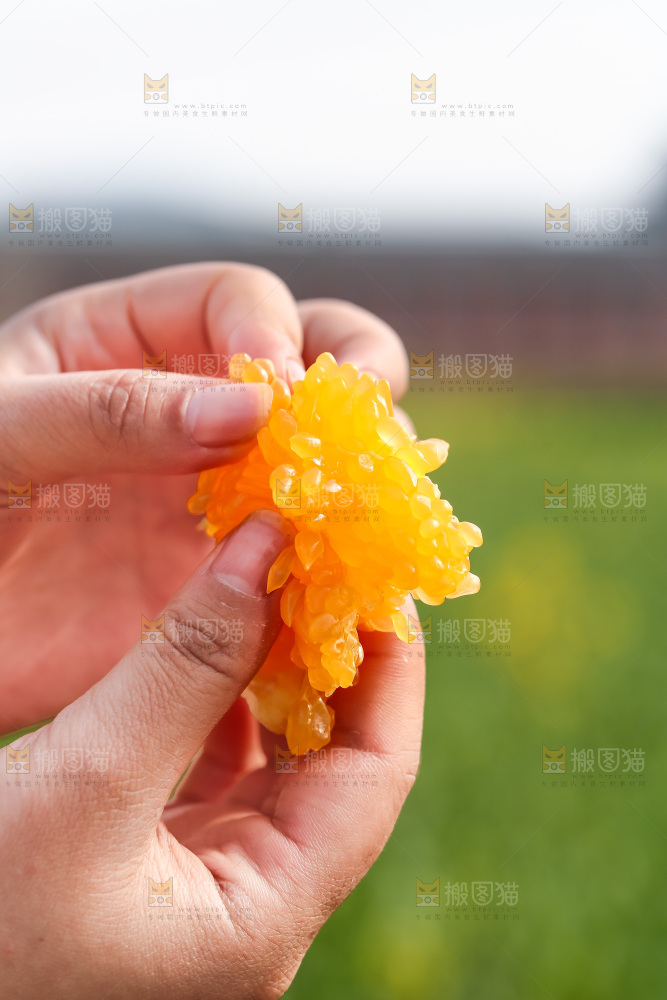 手里拿着丑八怪