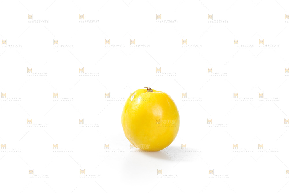 白底上的蜂糖李