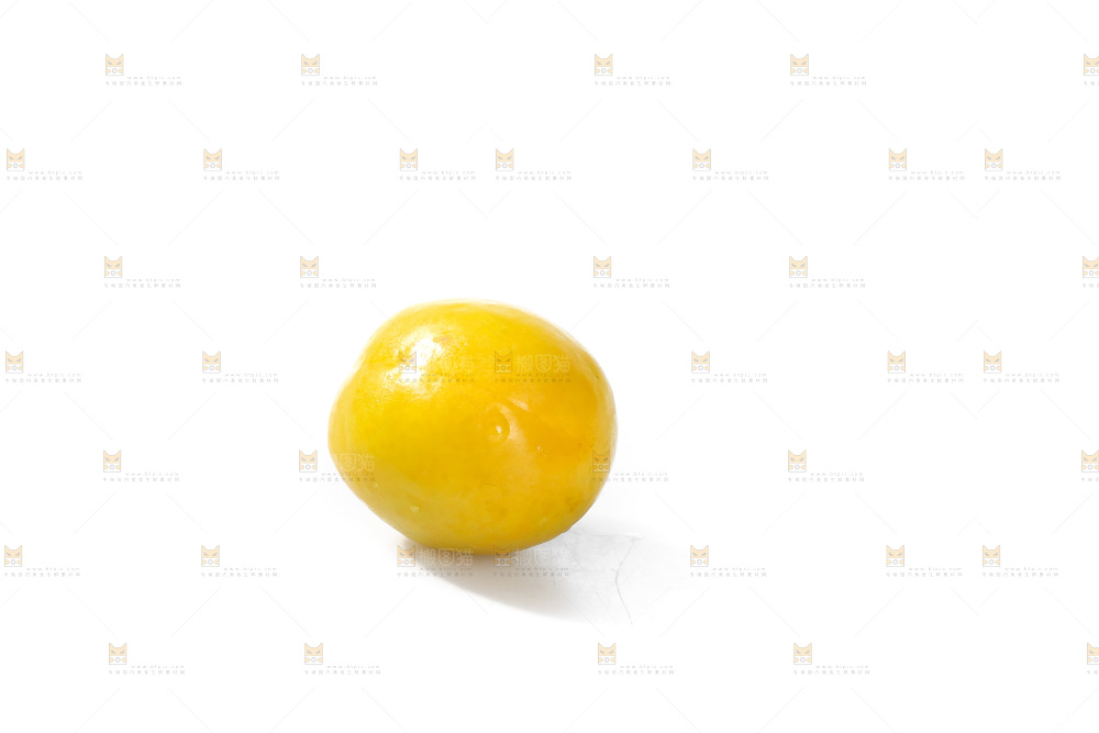 白底上的蜂糖李