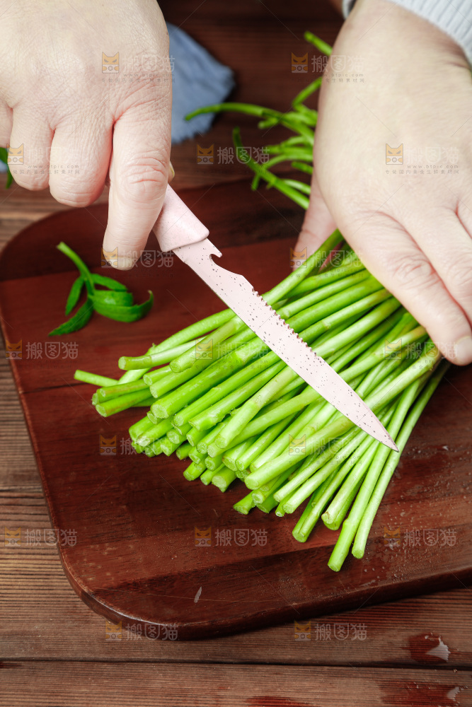 木底上的江西藜蒿