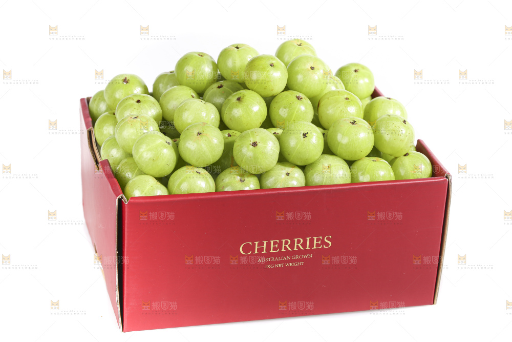 礼品盒里装着的油甘果