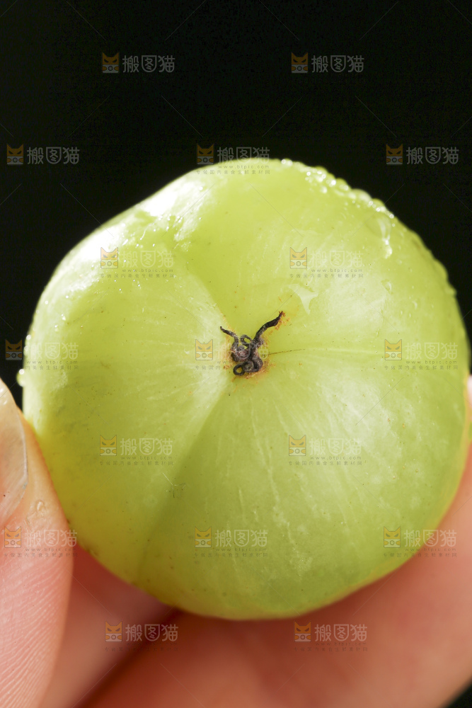 深底上的油甘果