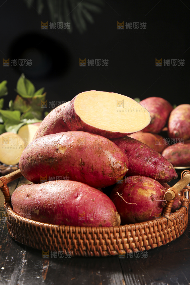 深底上的板栗红薯