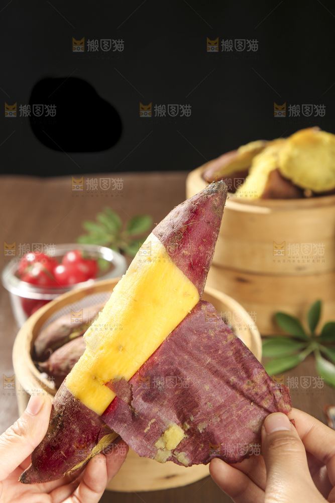 深底上的板栗红薯