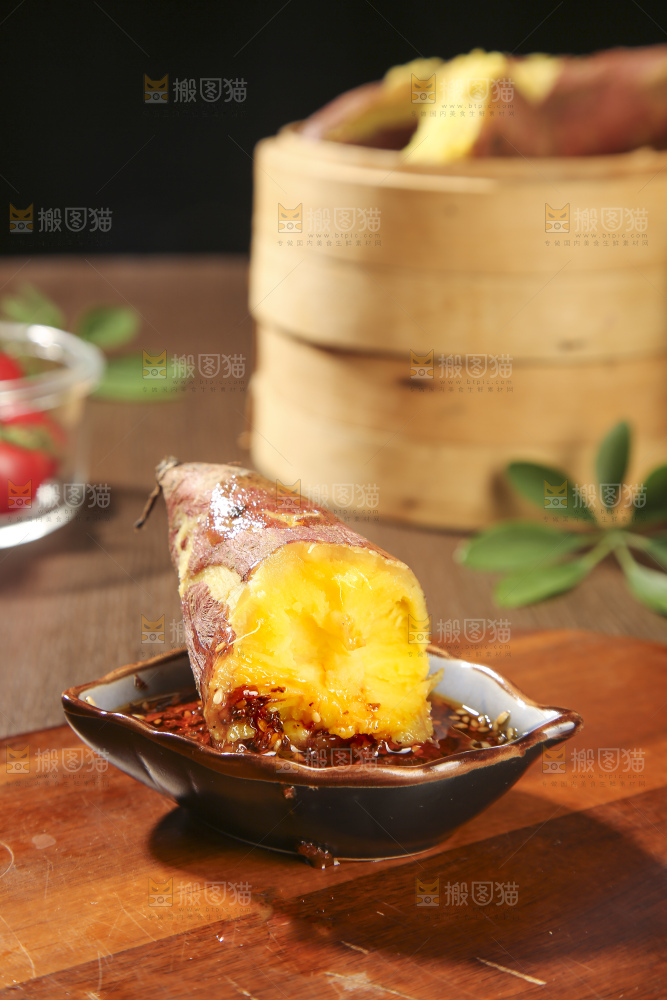 深底上的板栗红薯