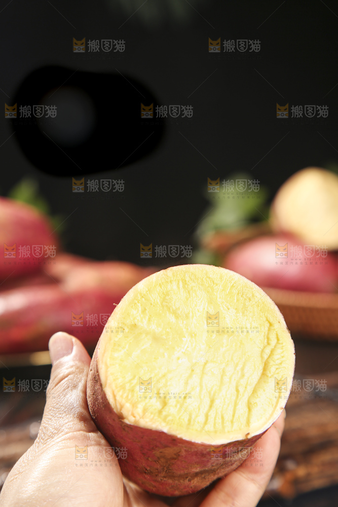 深底上的板栗红薯