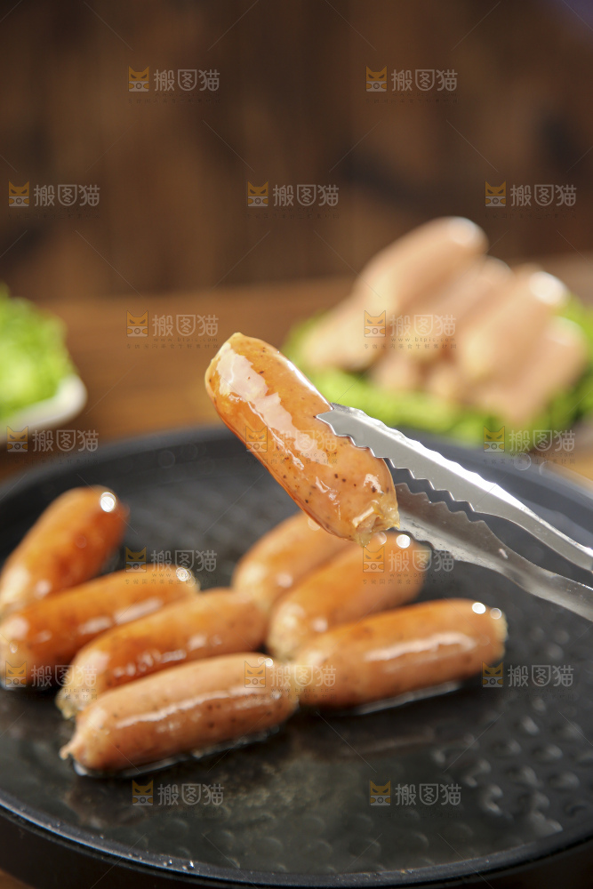 烤肠制作