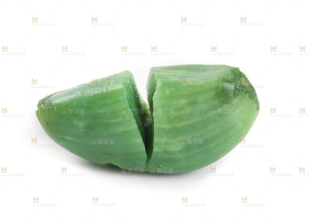 白底上的腊八蒜