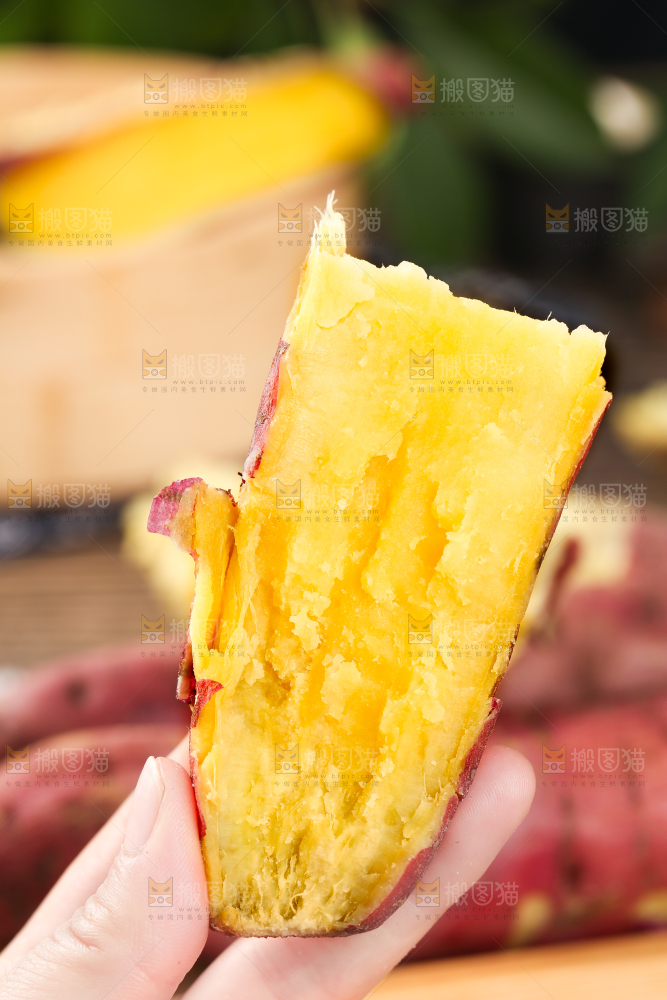 深底上的板栗红薯