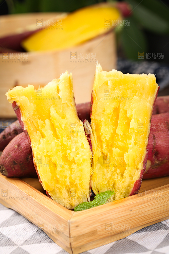 深底上的板栗红薯