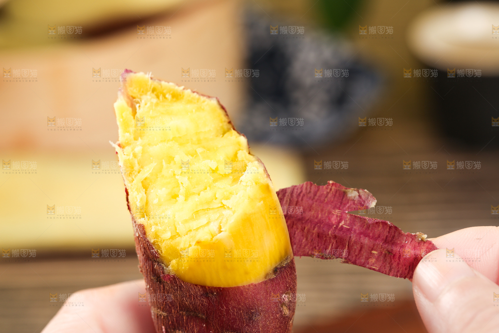 深底上的板栗红薯