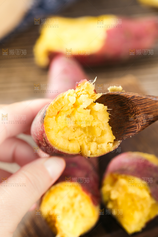 深底上的板栗红薯
