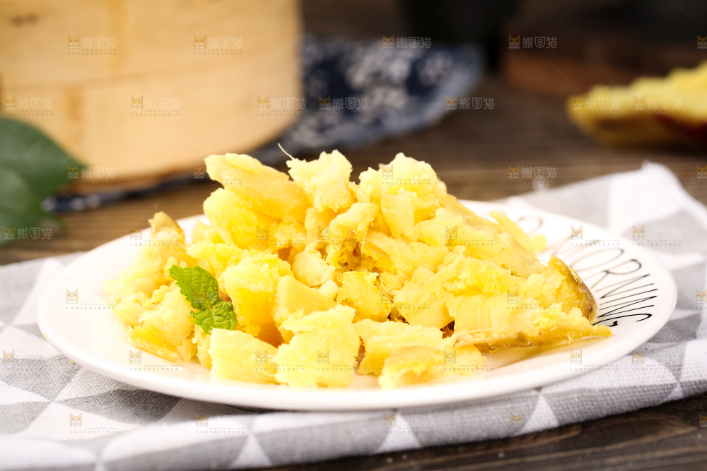 深底上的板栗红薯