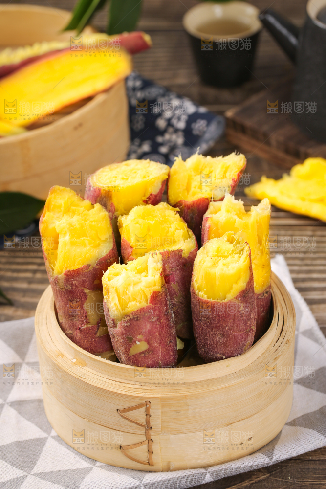 深底上的板栗红薯