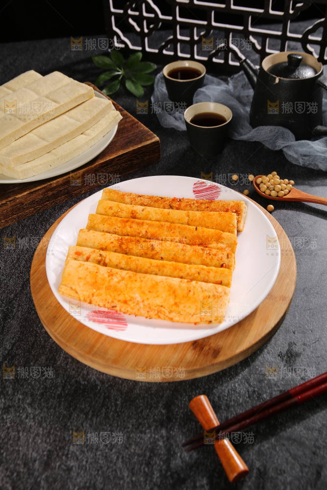 深底上的包浆豆腐