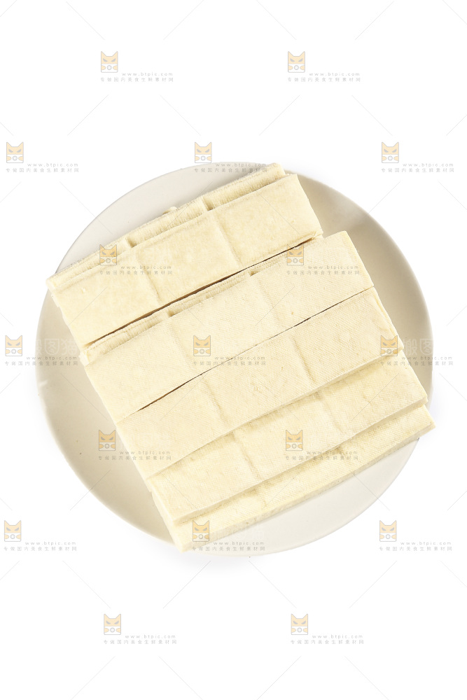 白底上的包浆豆腐