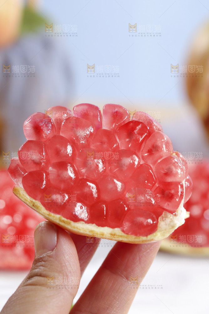 浅底上的蒙自石榴