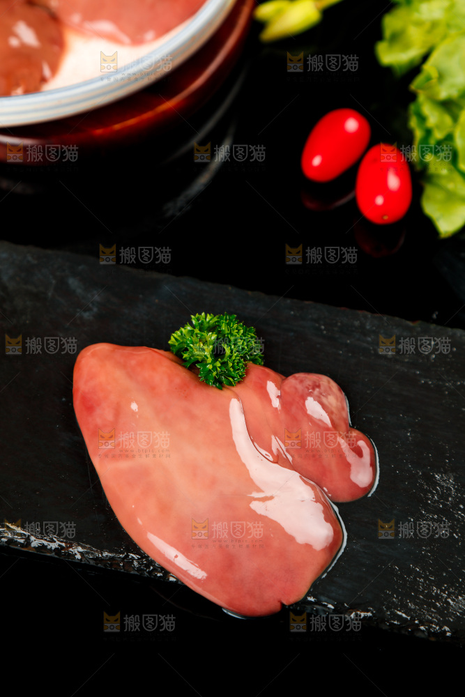 深底上的鸡肝