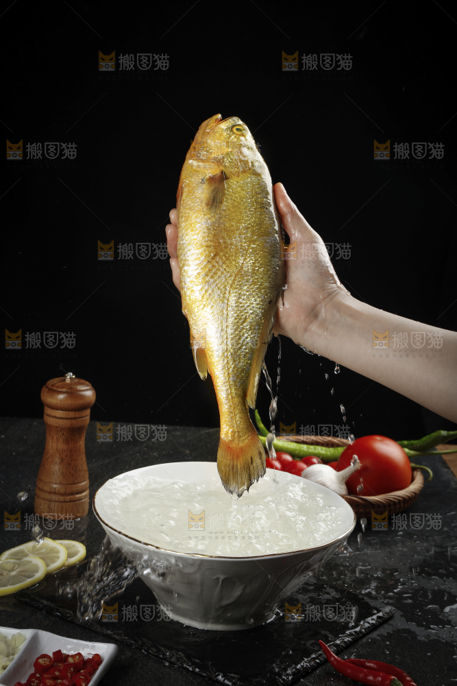 深底上的大黄鱼