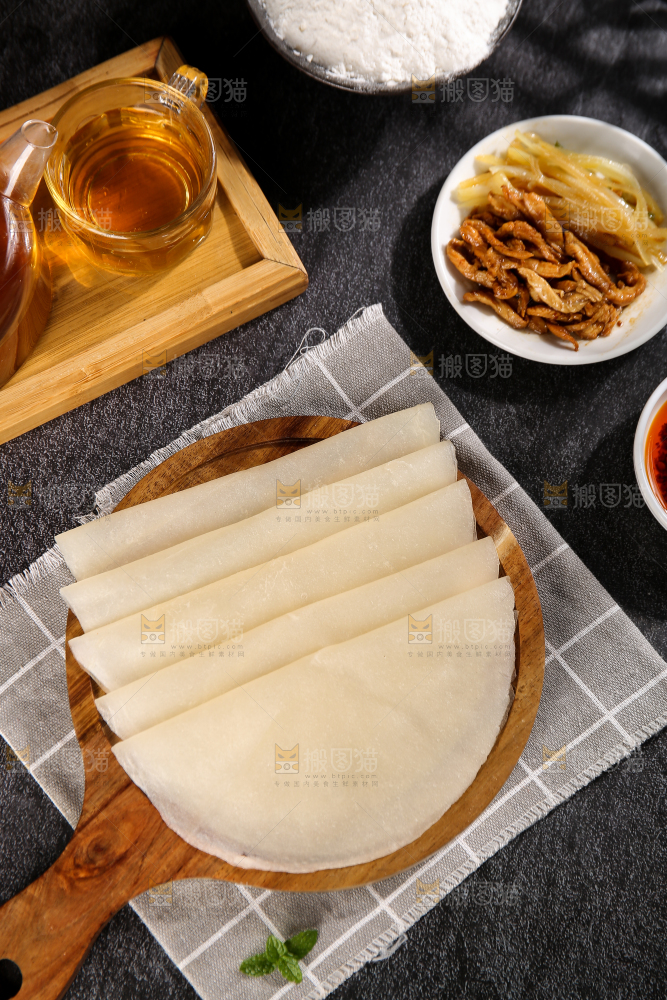 深底上的筋饼皮