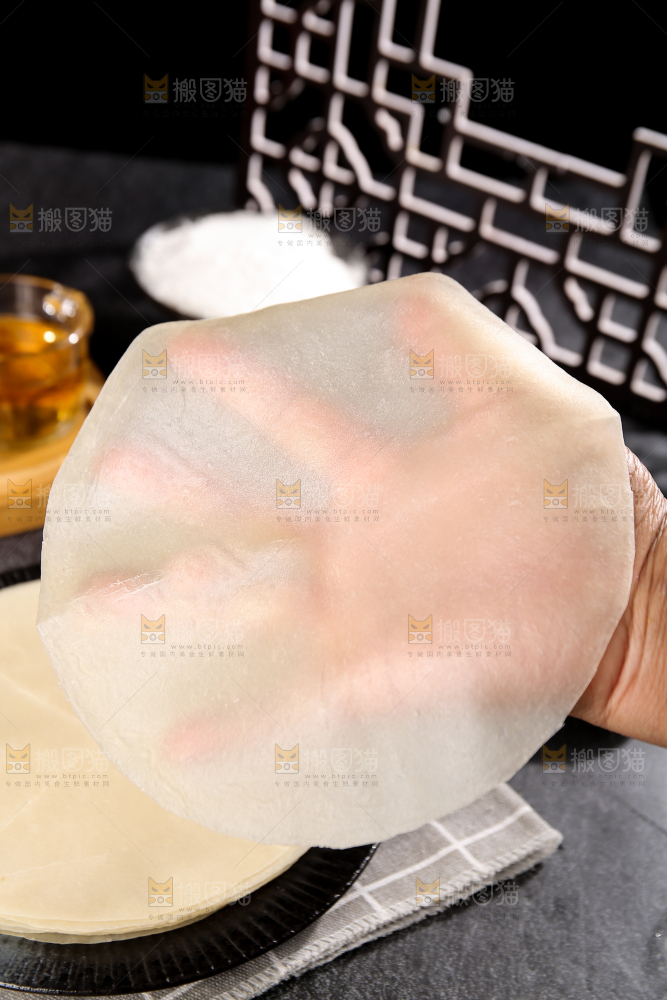 深底上的筋饼皮