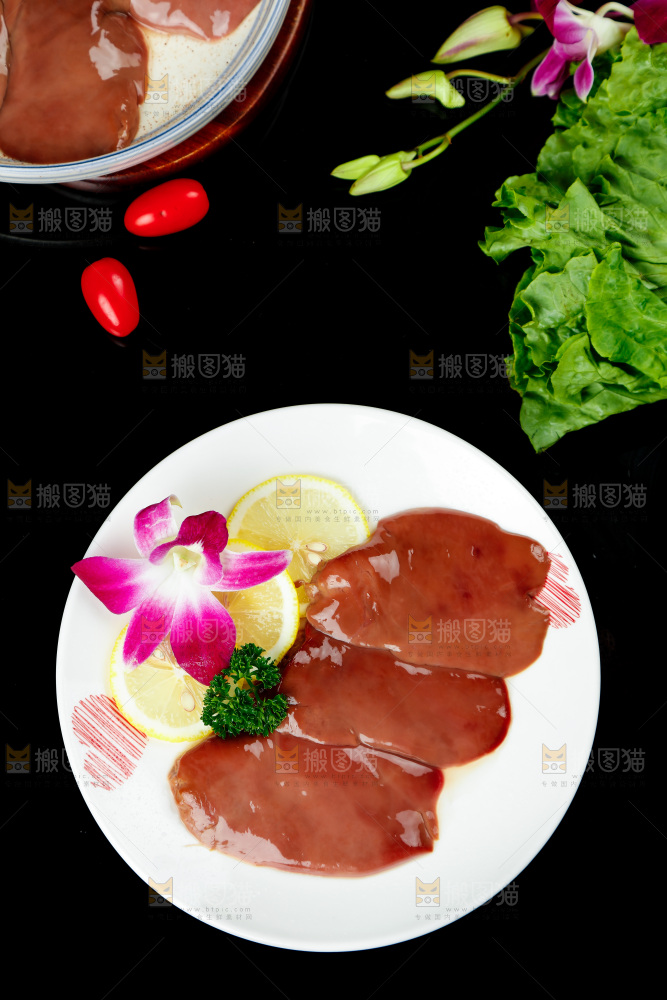 深底上的鸡肝