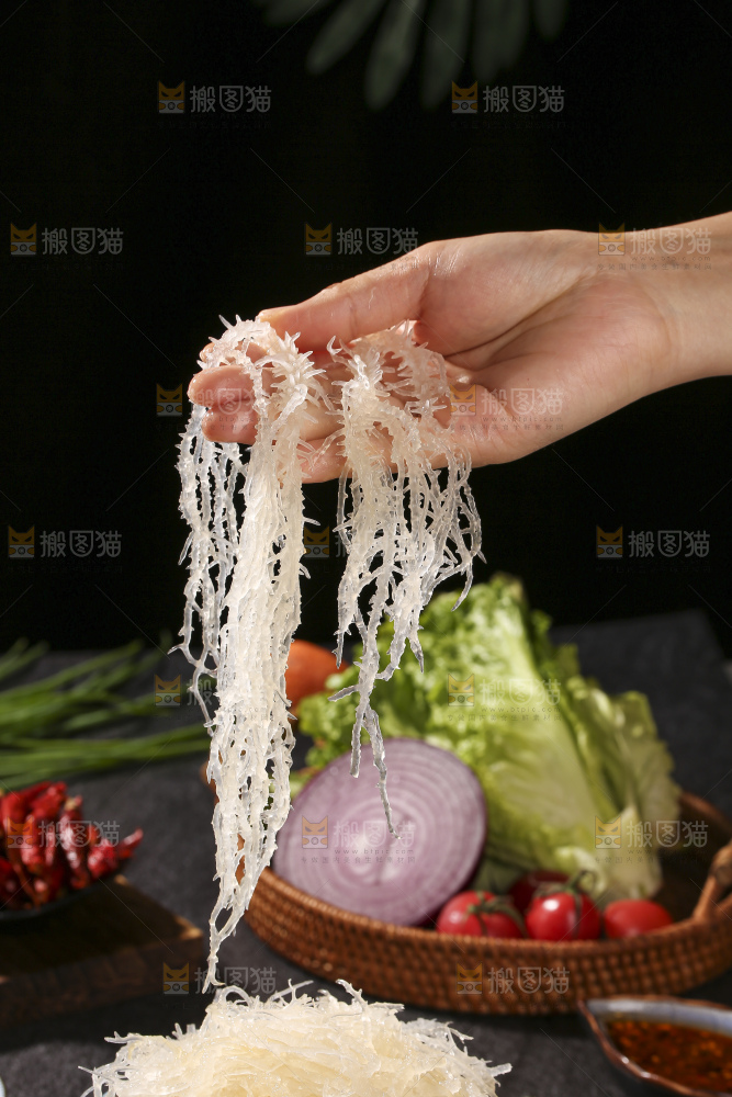 深底上的龙须菜