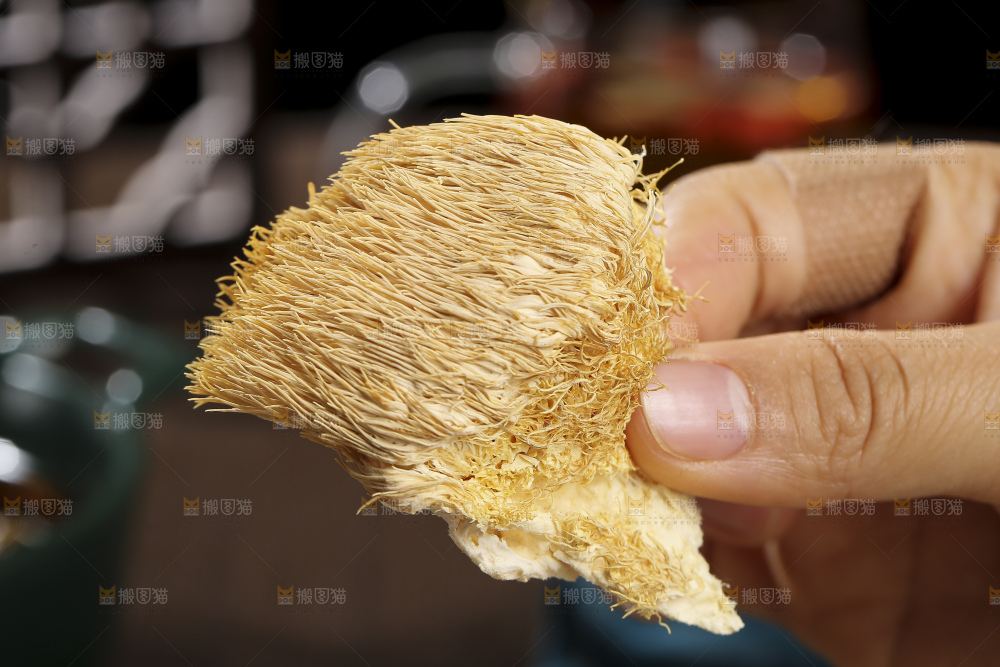 木底上的菌菇汤