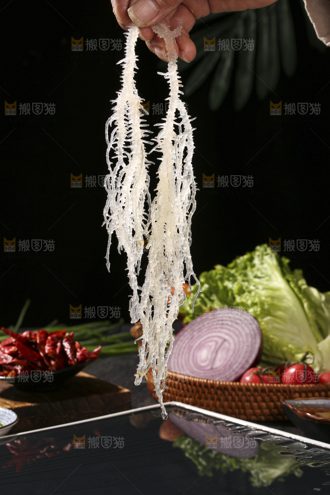 深底上的龙须菜