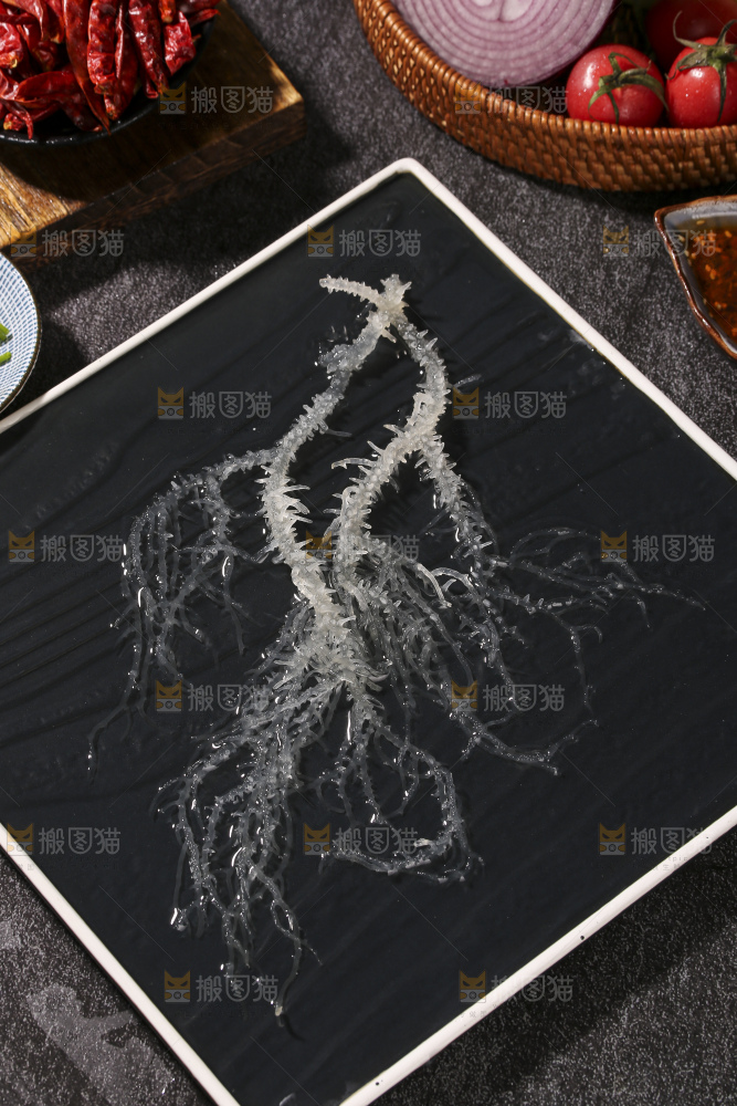 深底上的龙须菜