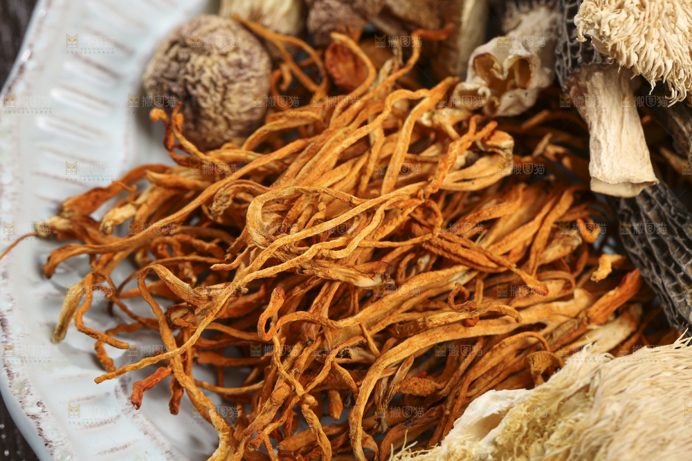 木底上的菌菇汤