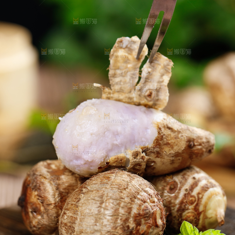 一堆牛奶小芋头