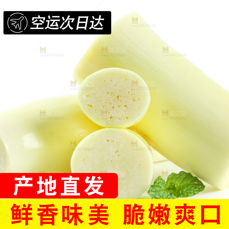 白底上的茭白