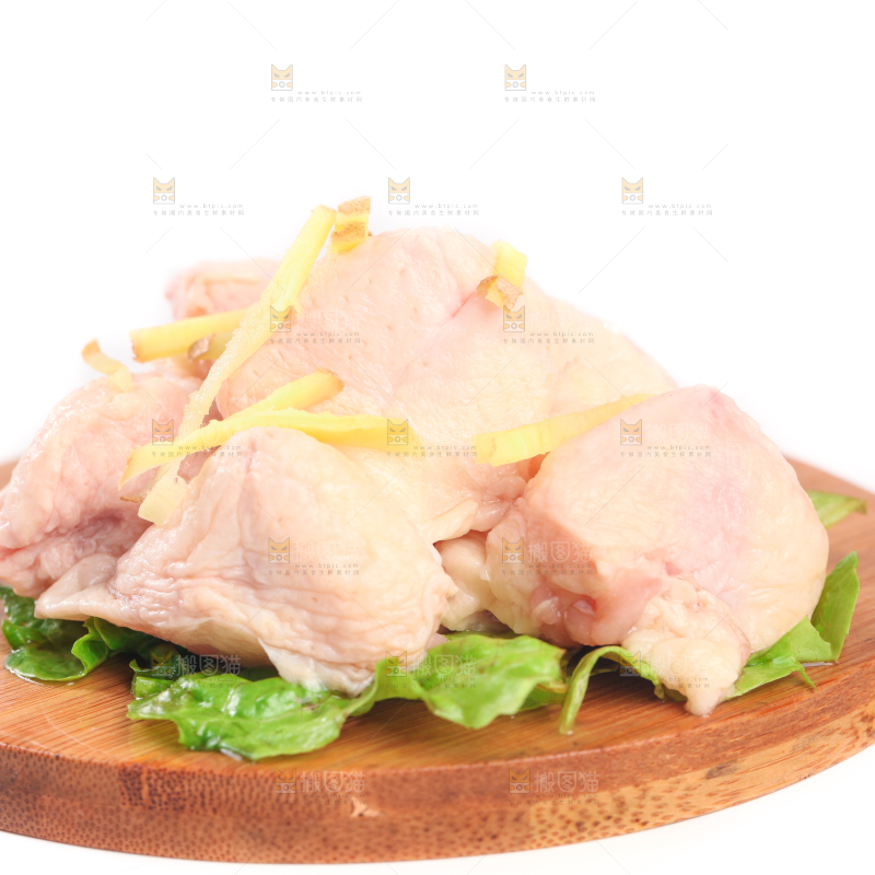 木板上的鸡凤尾
