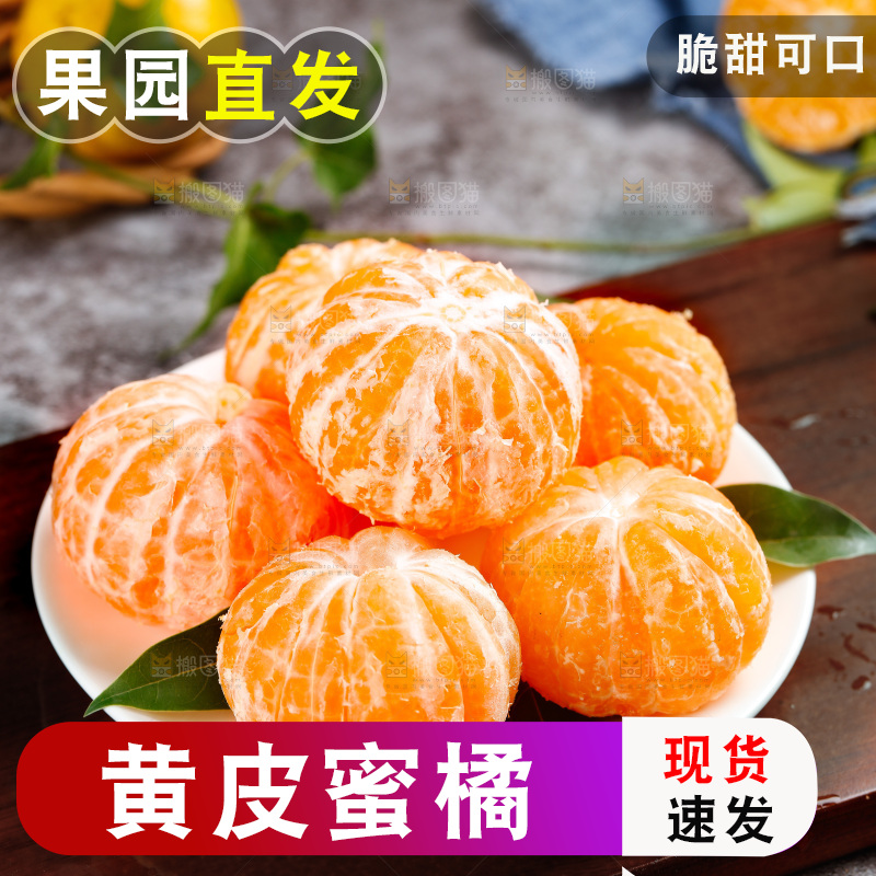 碟子装着橘子