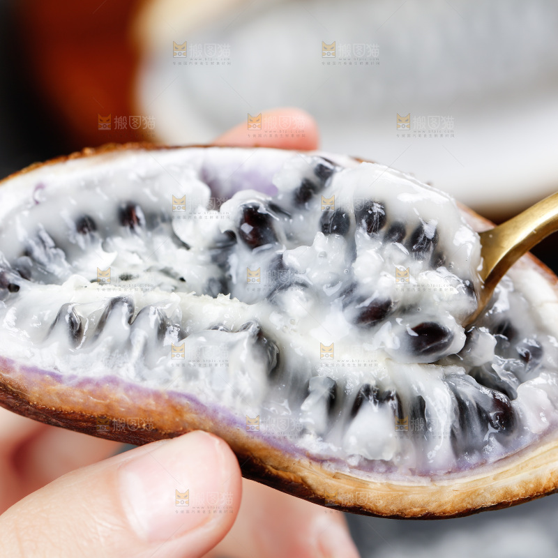 手里拿着八月瓜