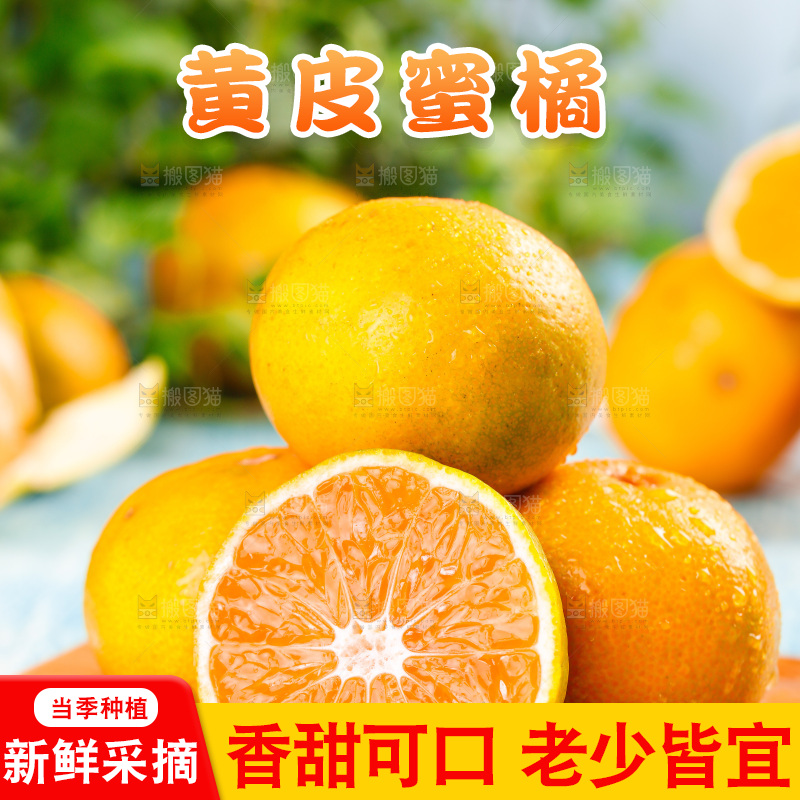 木底上摆放着蜜橘