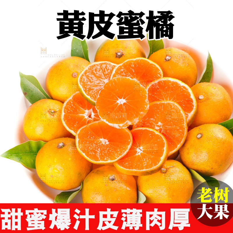 盘子里放着蜜橘