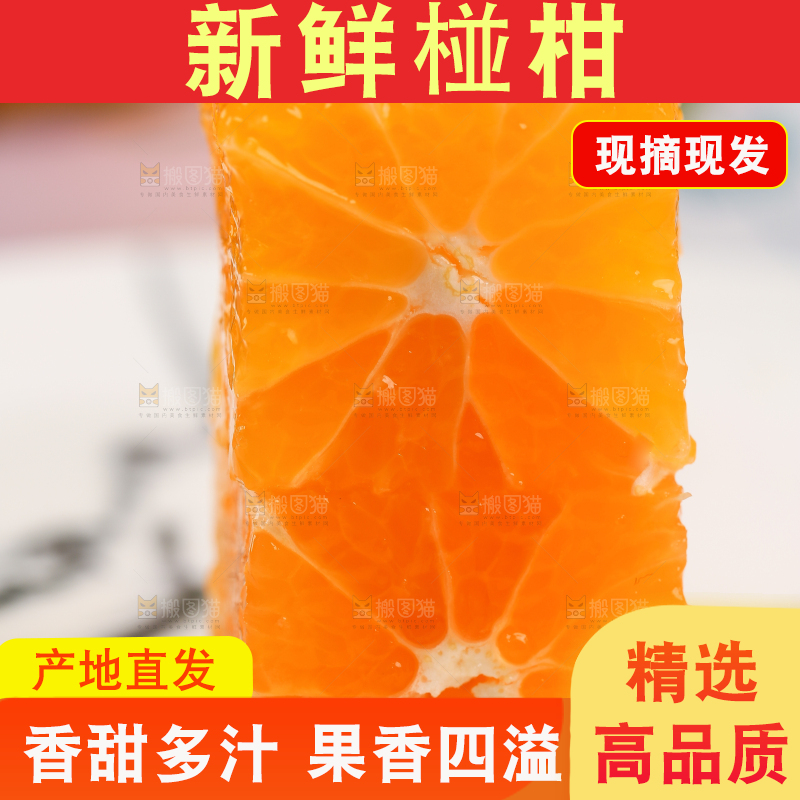 浅底上摆放着椪柑橘