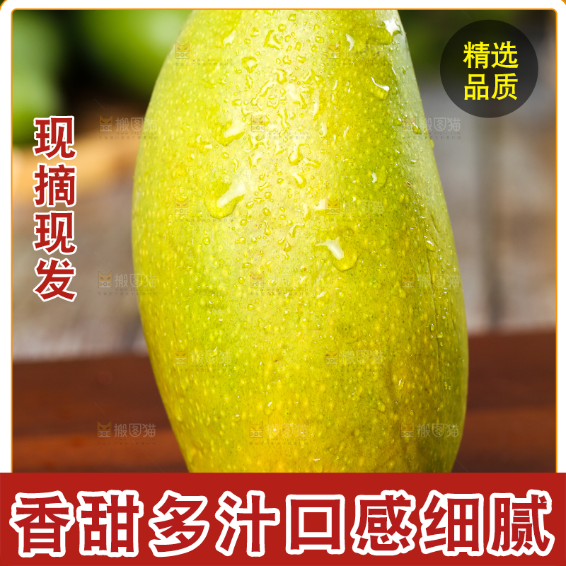 木底上的攀枝花椰香芒