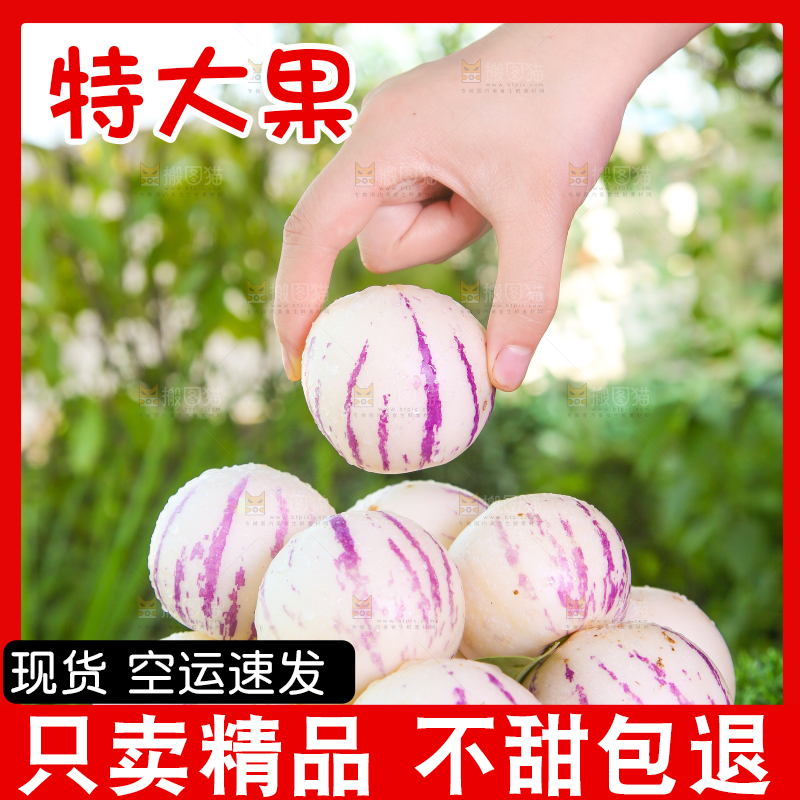 手拿人参果